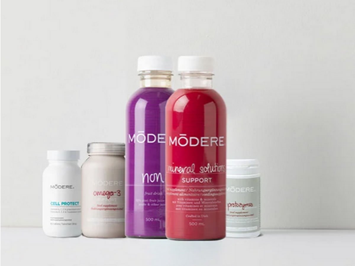 Pack MODERE Basic Nutrition Mineral Solutions Noni
