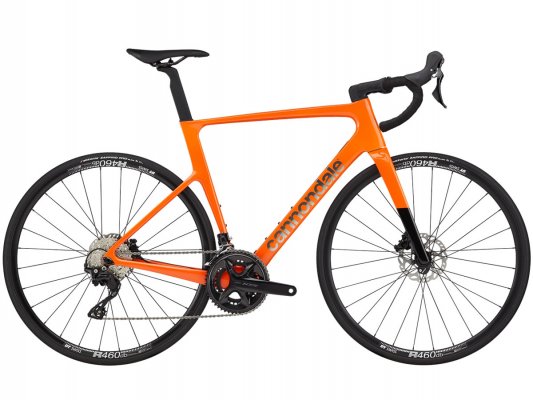 Vélo route carbone CANNONDALE Supersix Evo 4 orange 2024